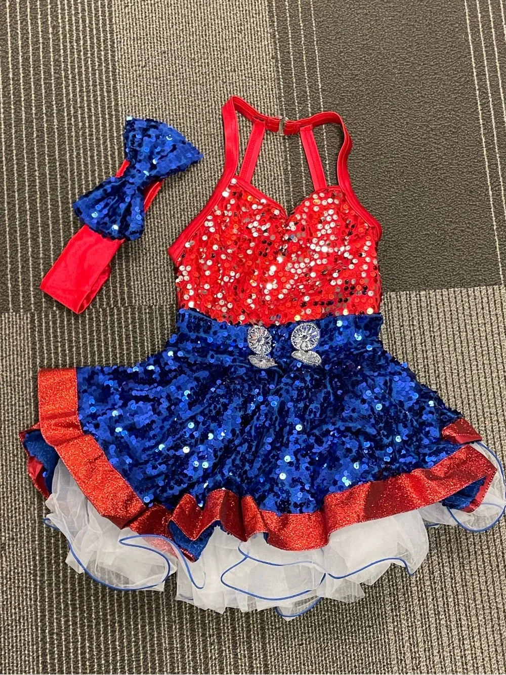 Weissman Americana Sequin Dance Costume